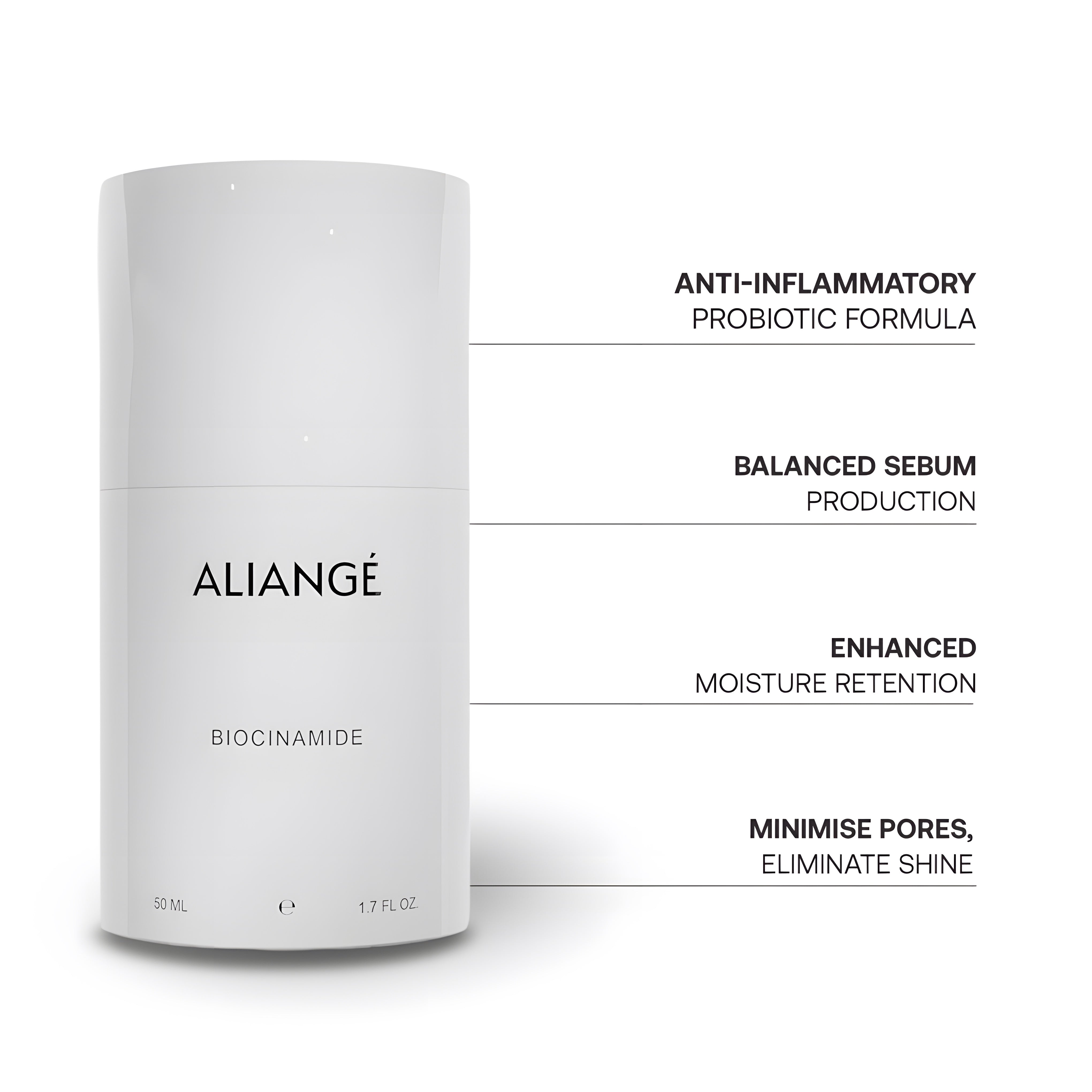 Biocinamide call-out — Aliangé niacinamide barrier and redness serum, 50ml