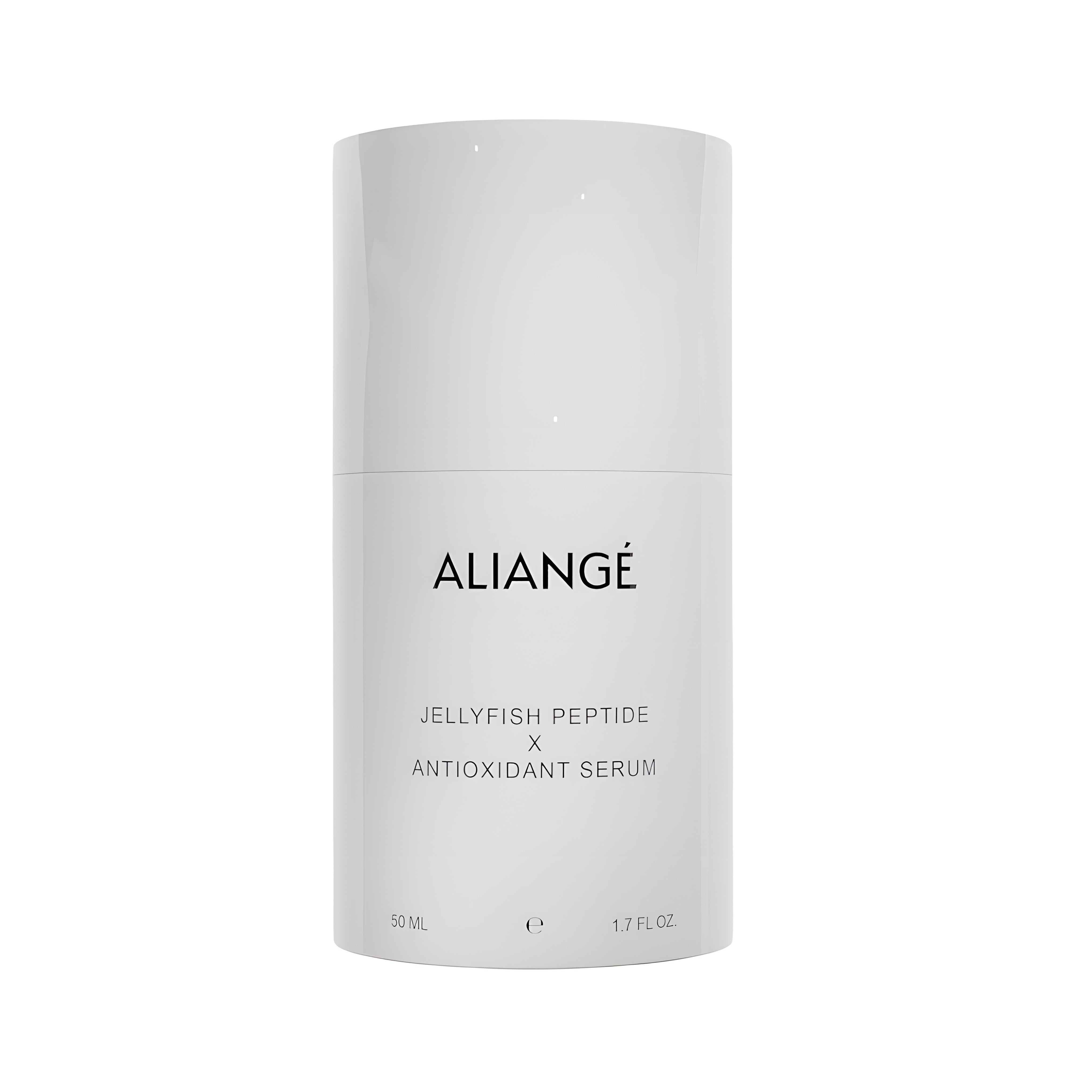Aliangé Jellyfish Peptide × Antioxidant Serum 50ml on white — peptide repair serum, doctor-led