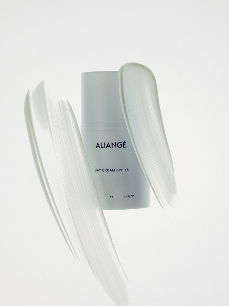 Aliangé Day Cream SPF 15 50ml editorial studio shot — Sunshine Coast doctor-led skincare