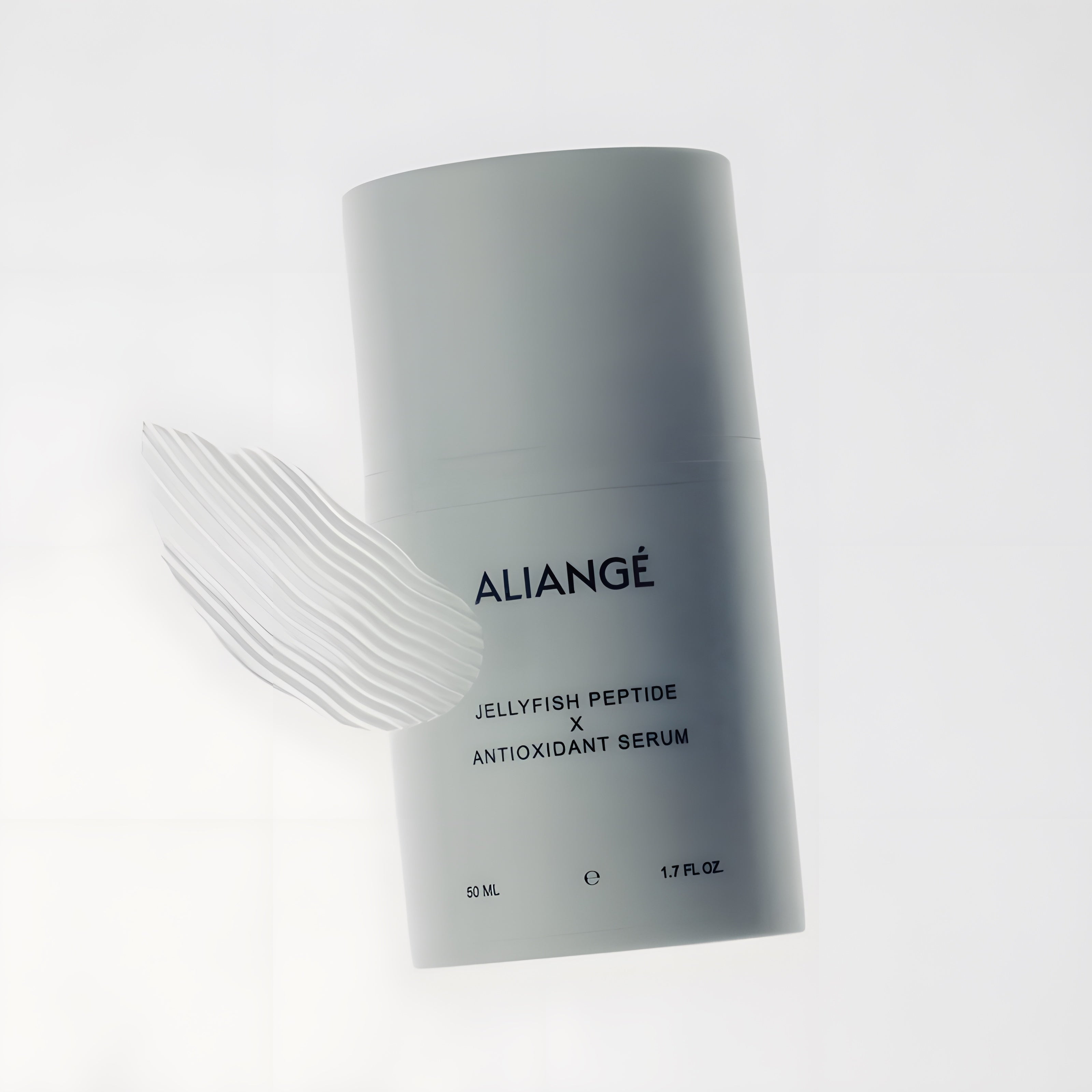 Aliangé Jellyfish Peptide × Antioxidant Serum 50ml editorial studio shot — doctor-led skincare